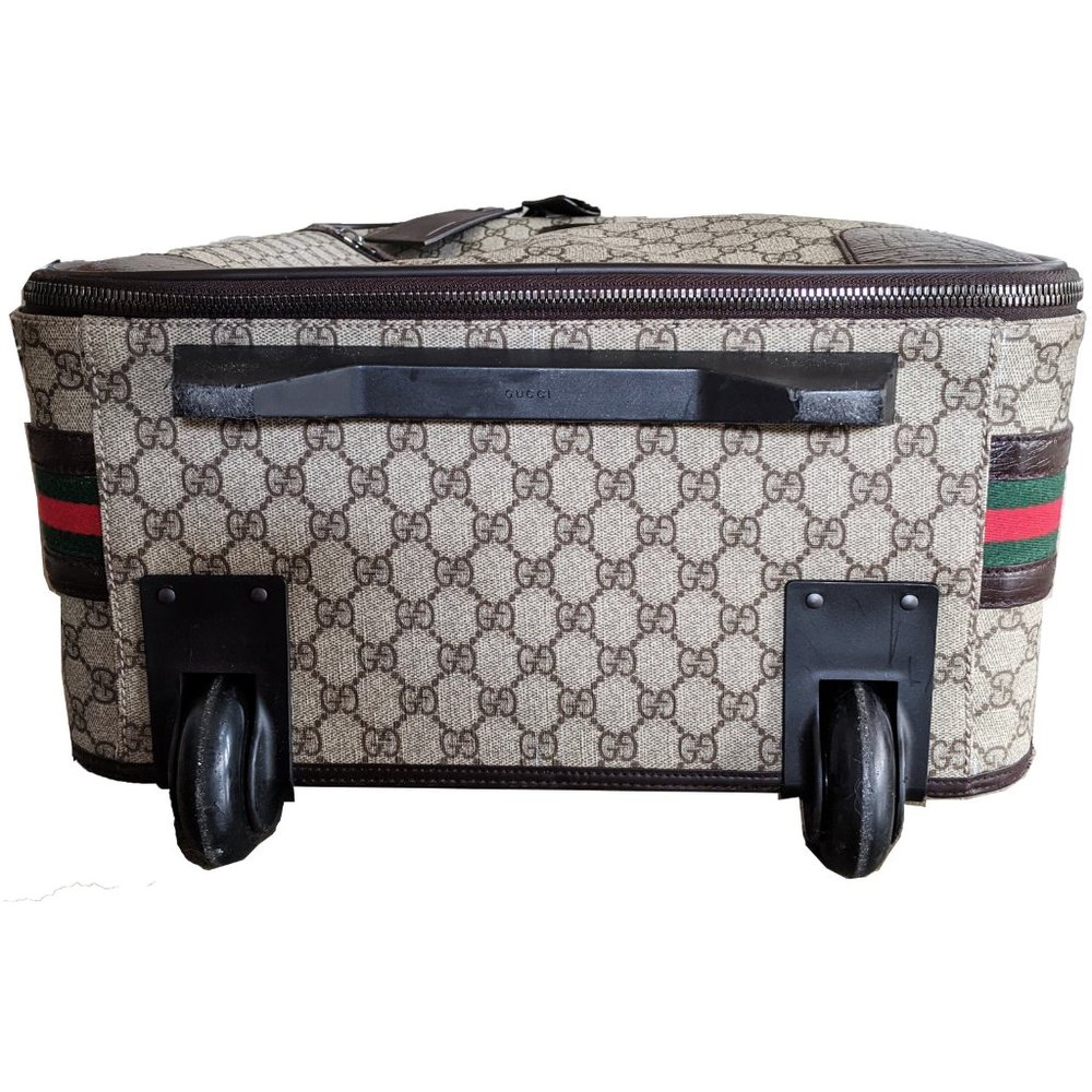 SOLD Gucci Supreme Monogram Suitcase Luggage - Picture 6 of 9